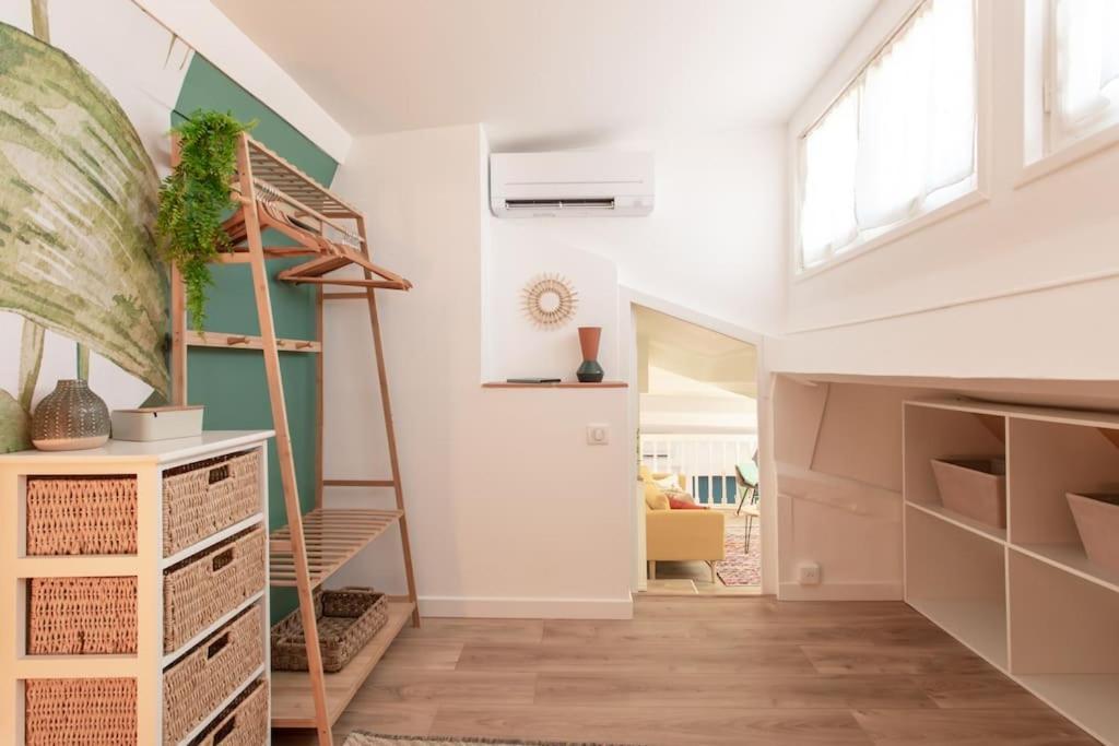 #48 Suite Jean Top Floor Terrace 5Min Walk Sea Ac Nice Exterior foto