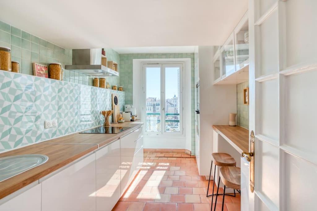 #48 Suite Jean Top Floor Terrace 5Min Walk Sea Ac Nice Exterior foto