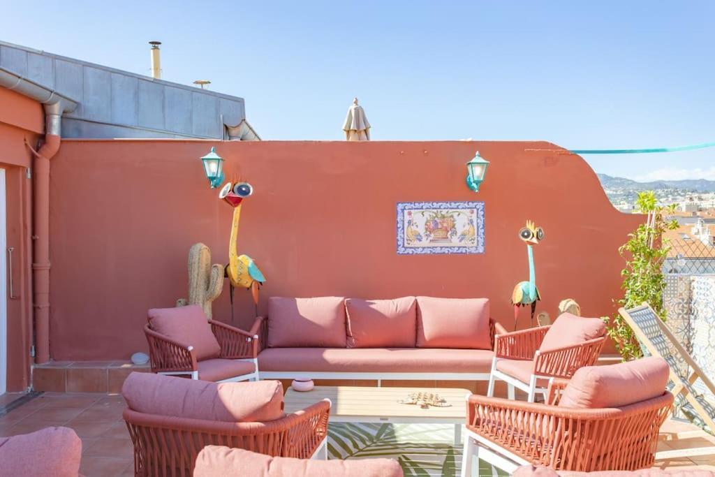 #48 Suite Jean Top Floor Terrace 5Min Walk Sea Ac Nice Exterior foto