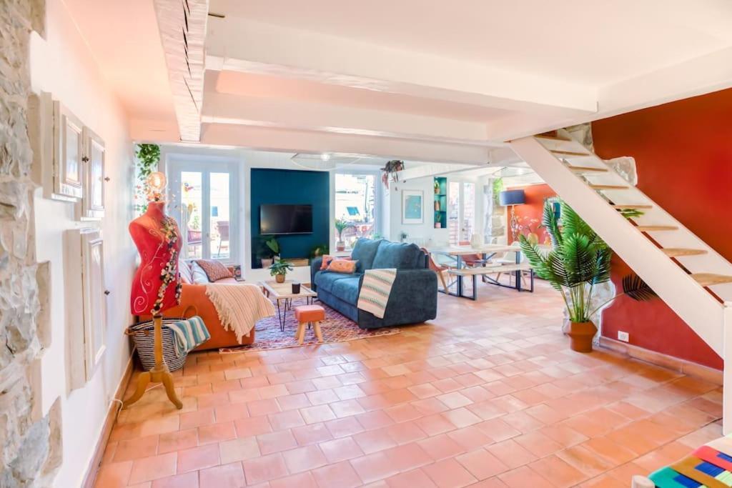 #48 Suite Jean Top Floor Terrace 5Min Walk Sea Ac Nice Exterior foto