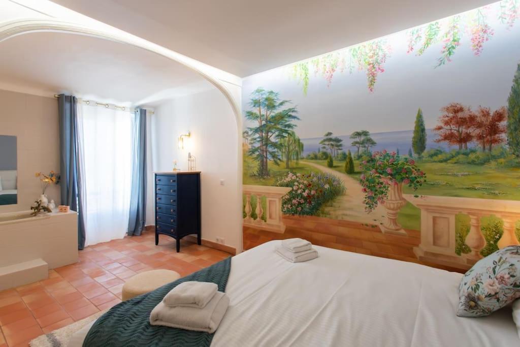 #48 Suite Jean Top Floor Terrace 5Min Walk Sea Ac Nice Exterior foto